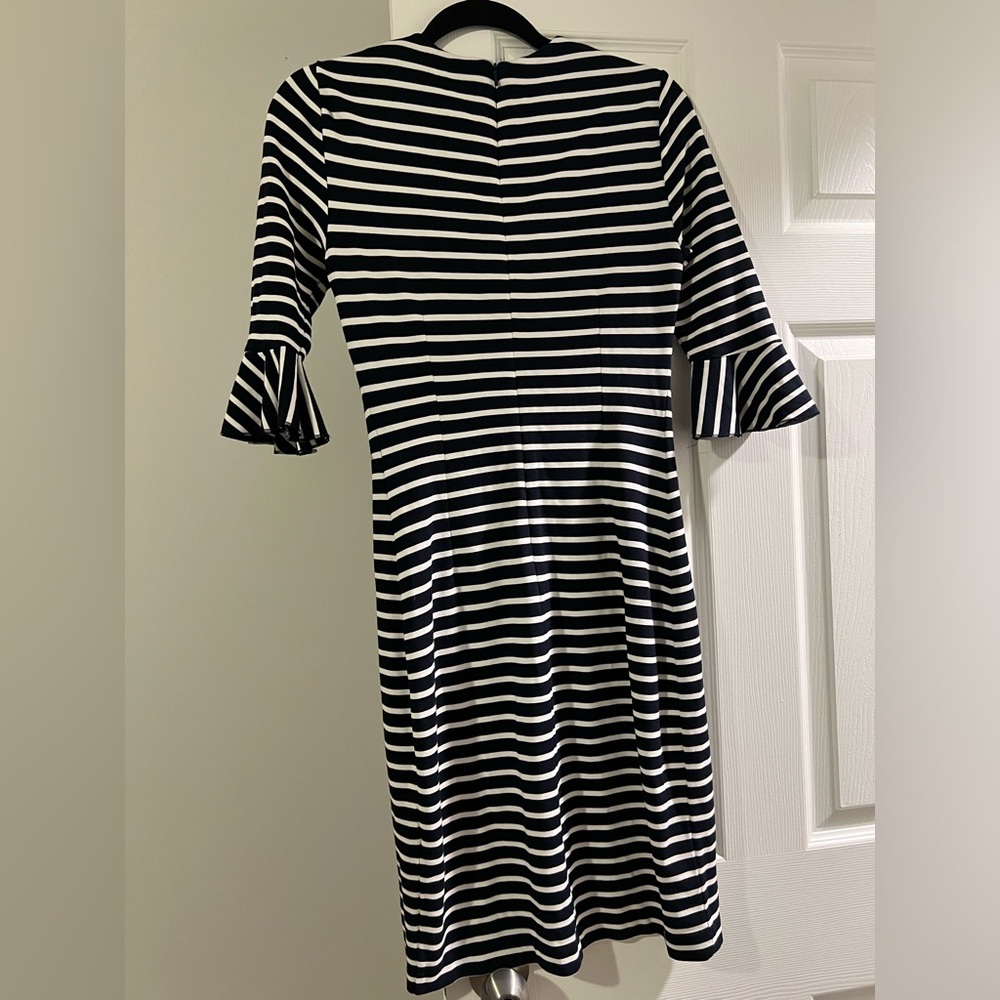 Banana Republic Black and White striped dress